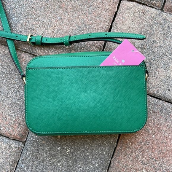 Kate Spade Staci Mini Camera Bag Wintergreen - Picture 15 of 16